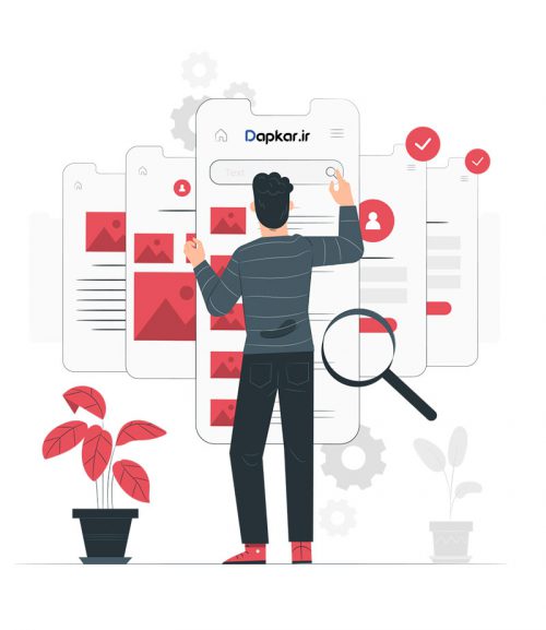 Steps-of-designing-an-application مراحل طراحی یک اپلیکیشن مدل کسب و کار و هوشمند